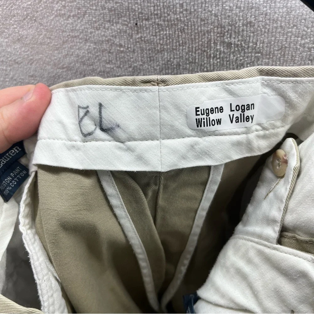 Polo Ralph Lauren Preston Pant Khaki Chino Pants Men’s 38/30‎ Casual Office 2736